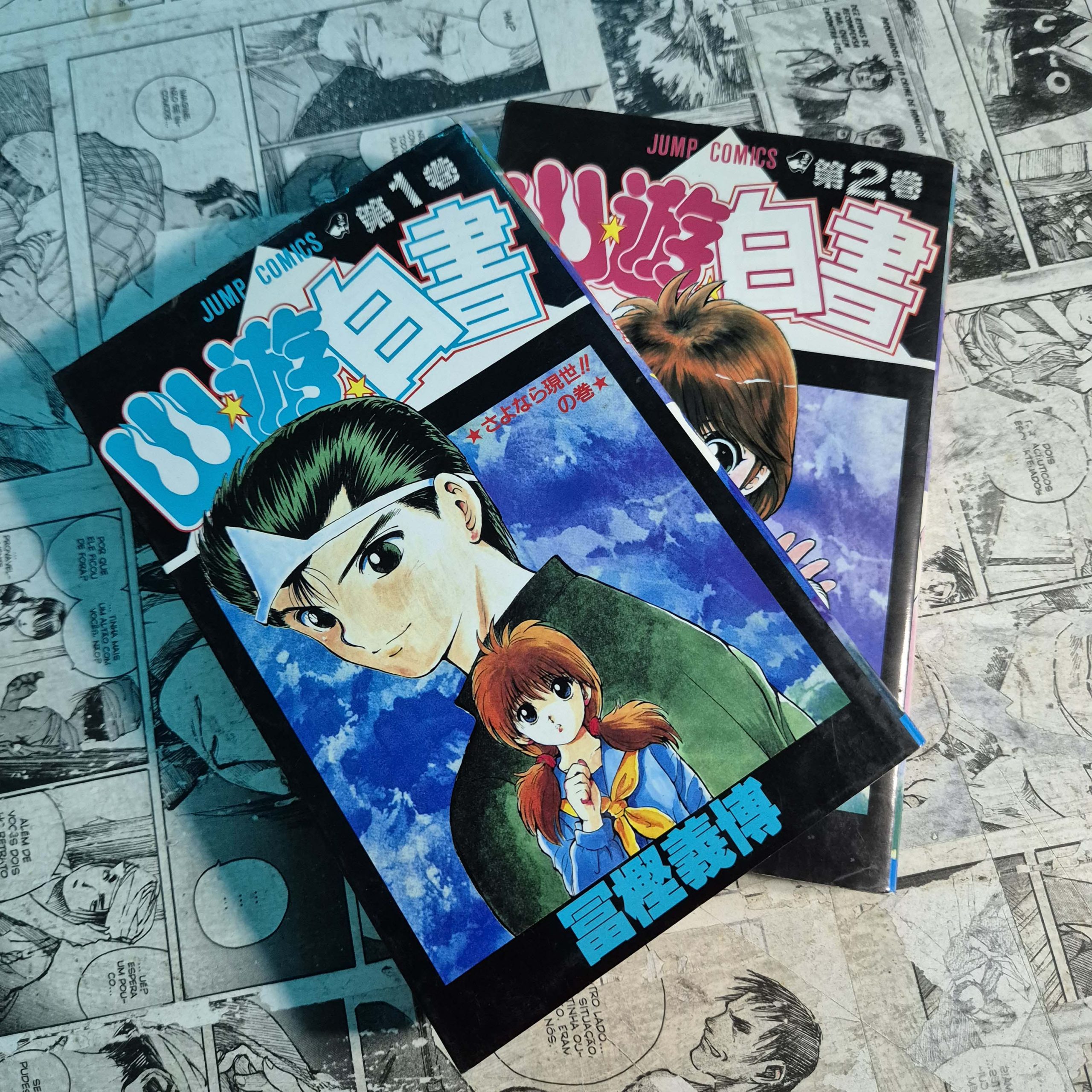 YuYu Hakusho em JPN - Vol.1 e 2 (Festival de Importados #28)