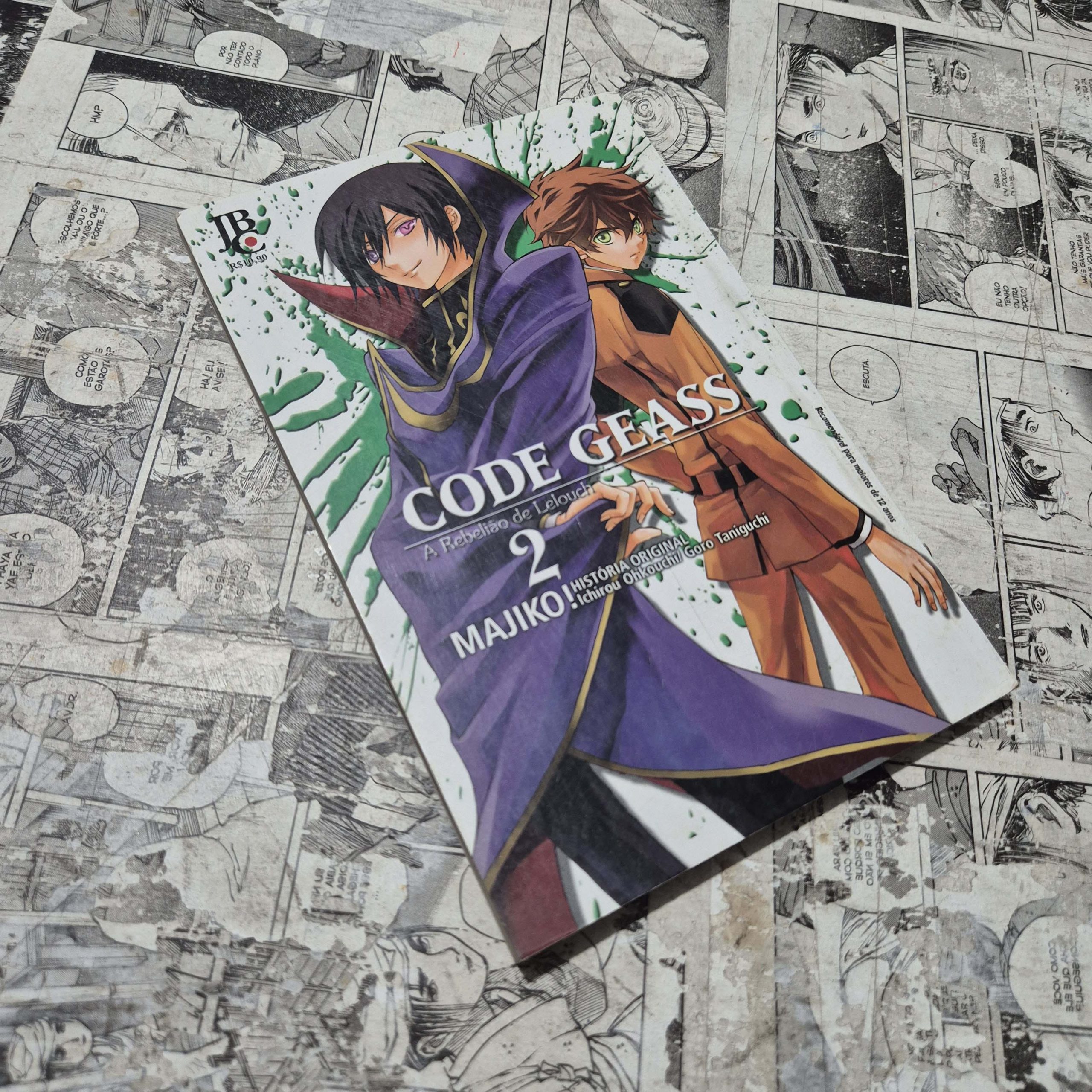 Code Geas A Rebelião de Lelouch - Vol.2 (Festival de Avulsos #119)