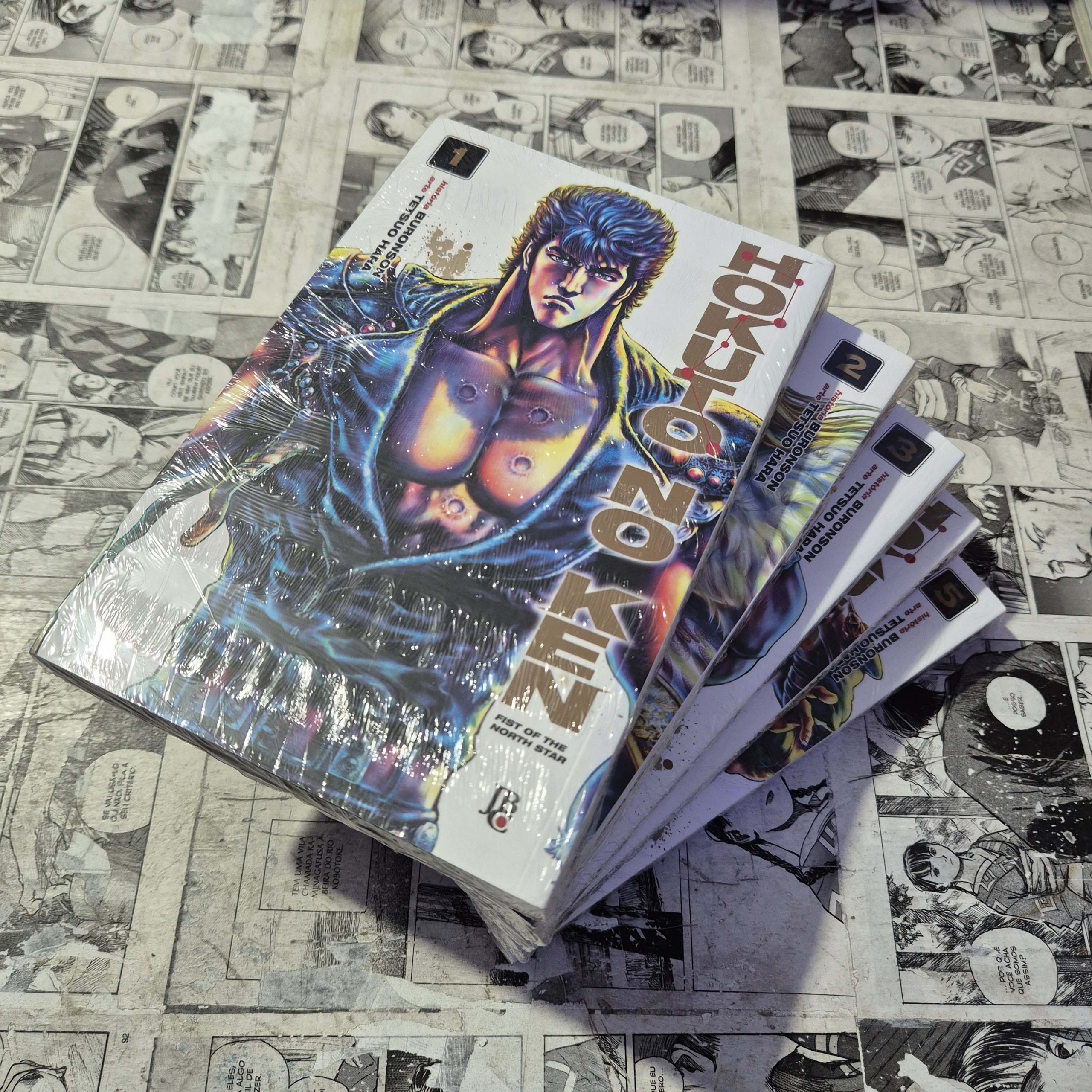 Hokuto no Ken - Vol.1 ao 5 (Lote #357)