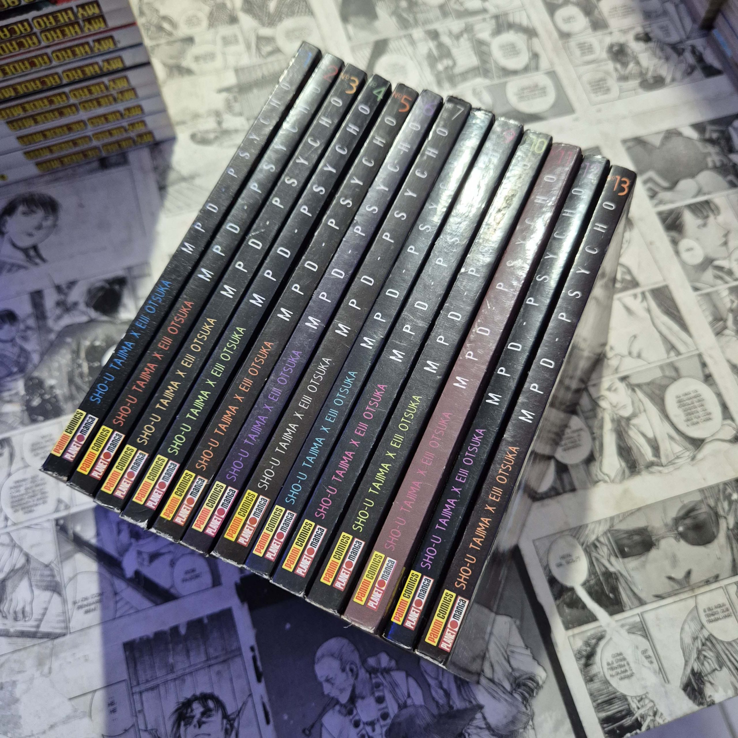 MPD Psycho - Vol.1 ao 13 (Lote #357)