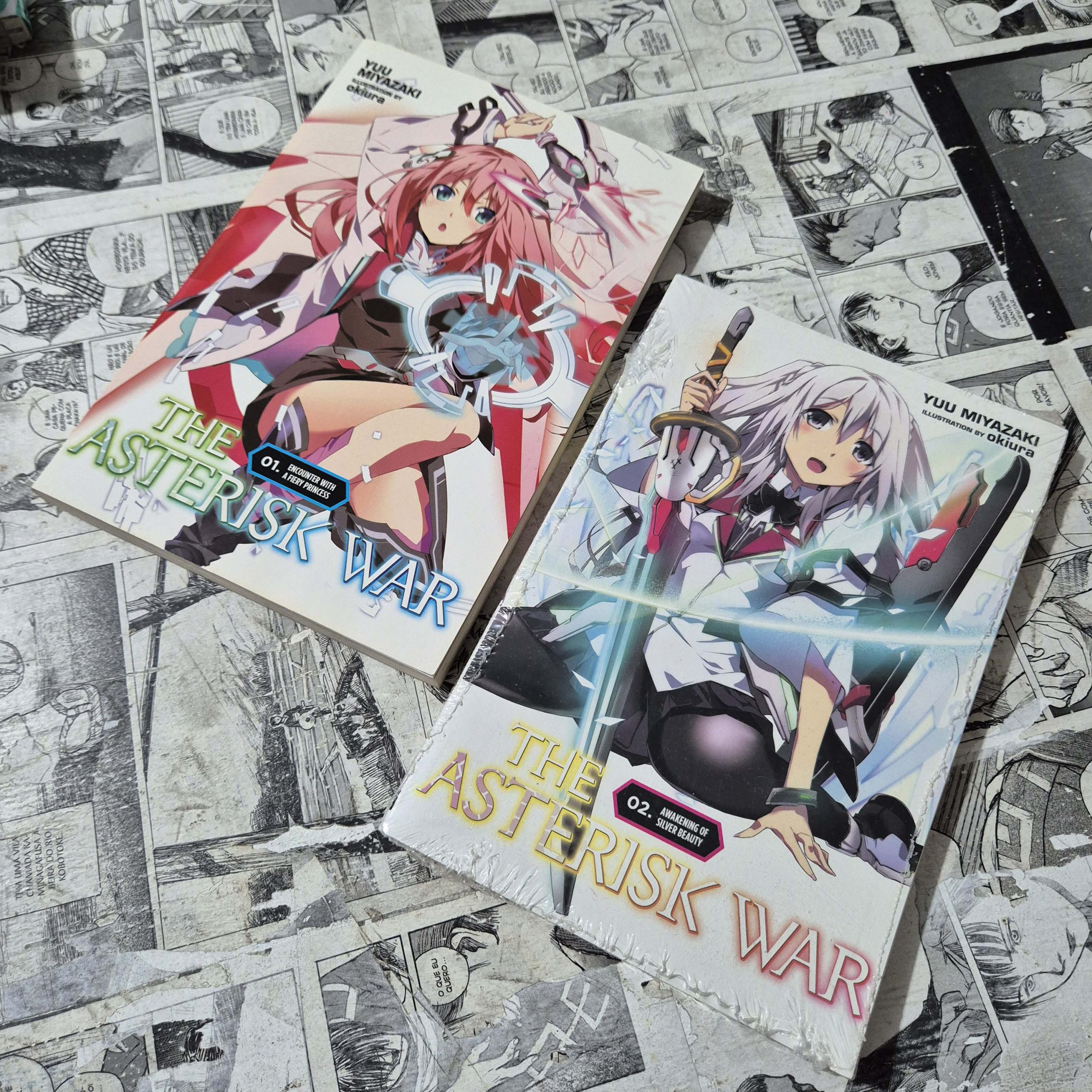 The Asterisk War em ING - Novel - Vol.1 e 2 (Festival de Importados #29)