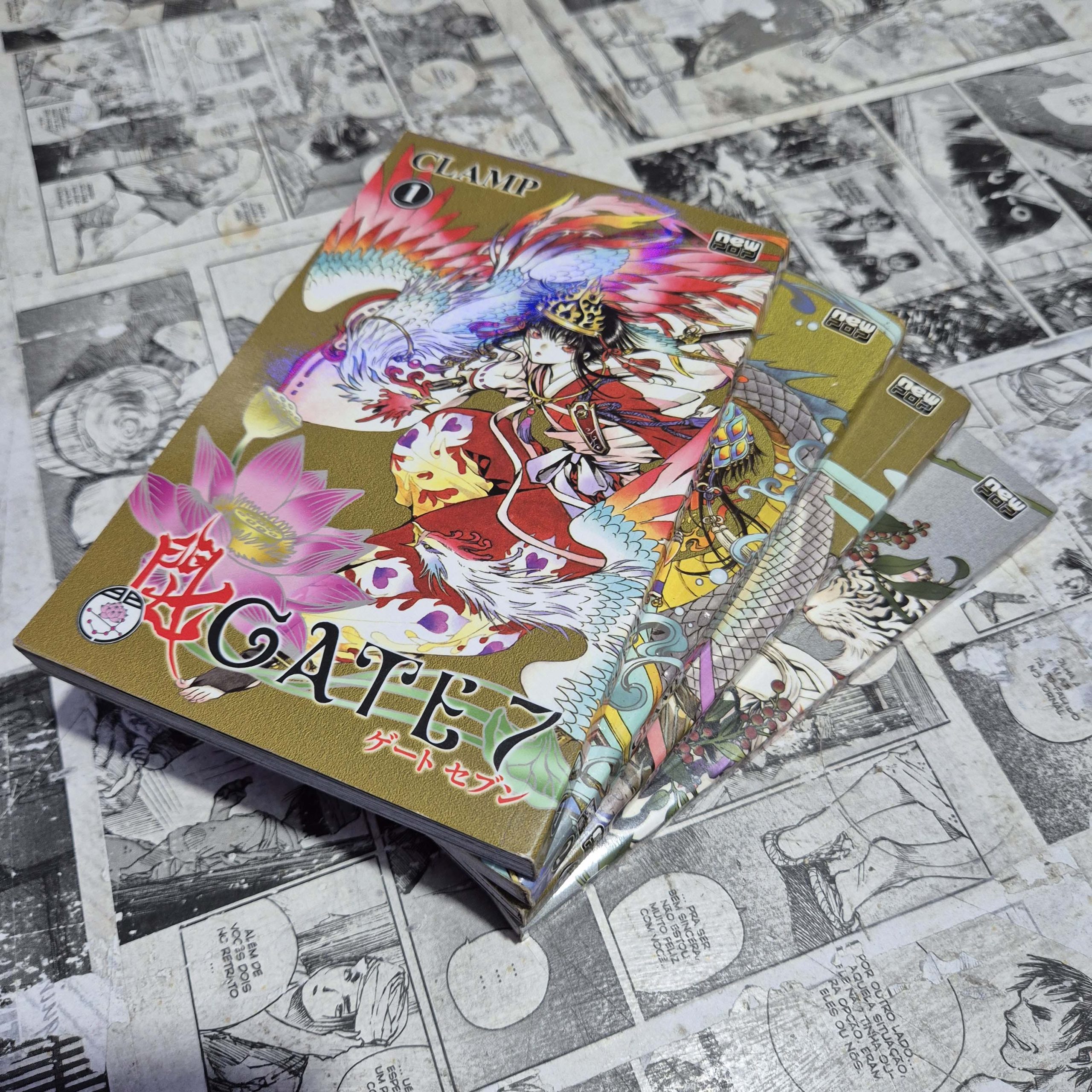 Gate 7 - Vol.1 ao 4 (Lote #358)