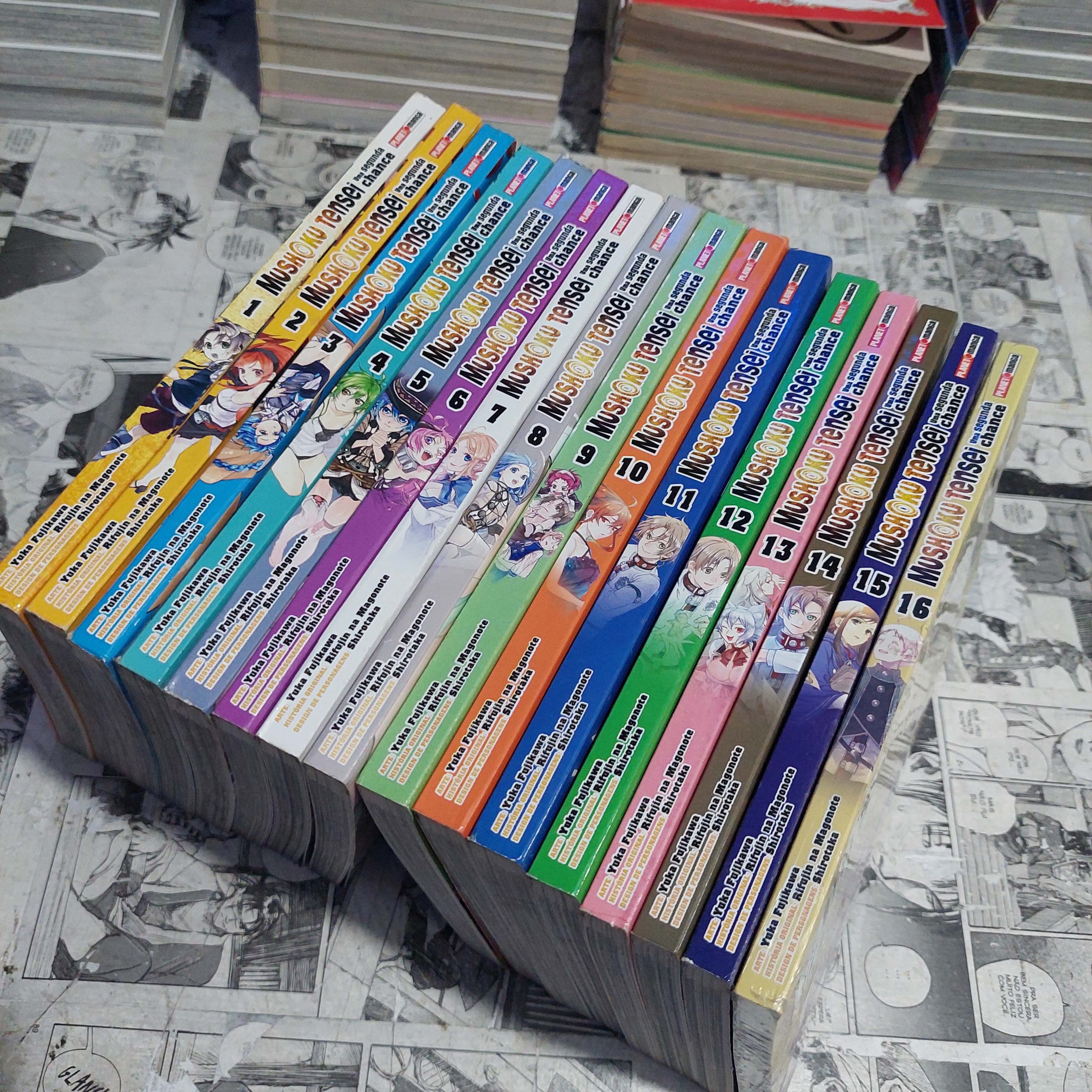 Mushoku Tensei - Mangá - Vol.1 ao 16 (Lote #359)