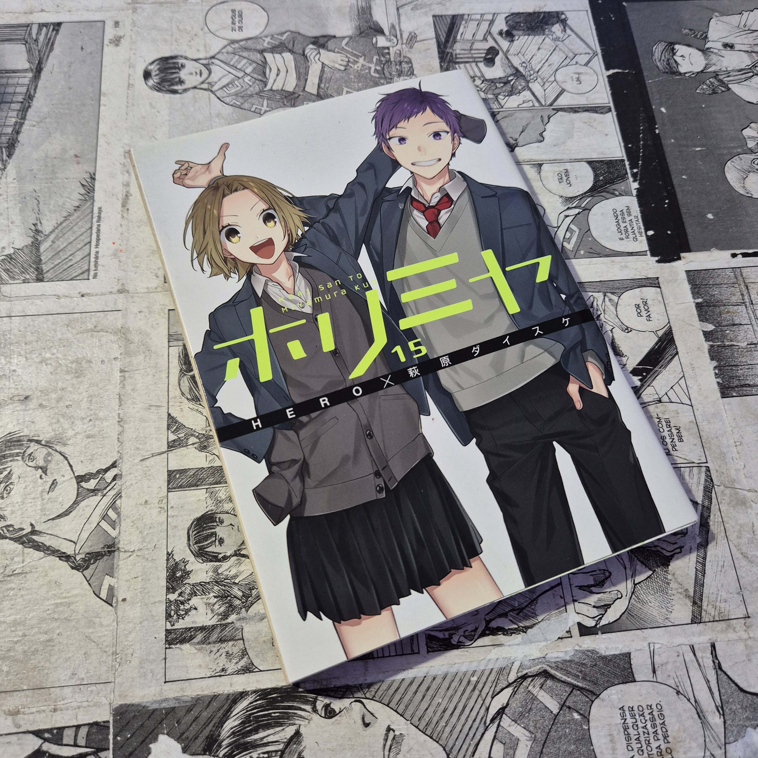 Horimiya em JPN - Vol.15 (Festival de Importados #30)