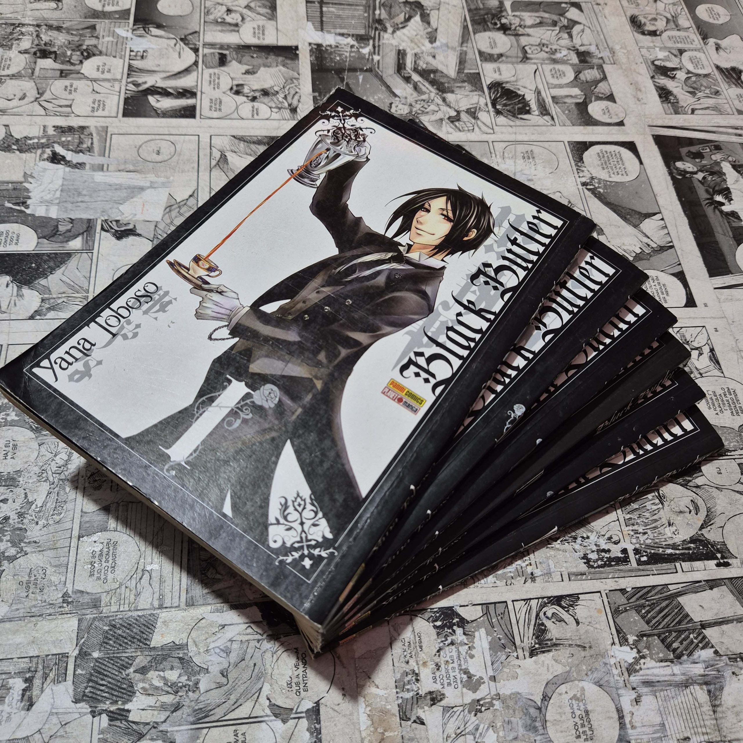 Black Butler - Vol.1 ao 5 (Lote #360)