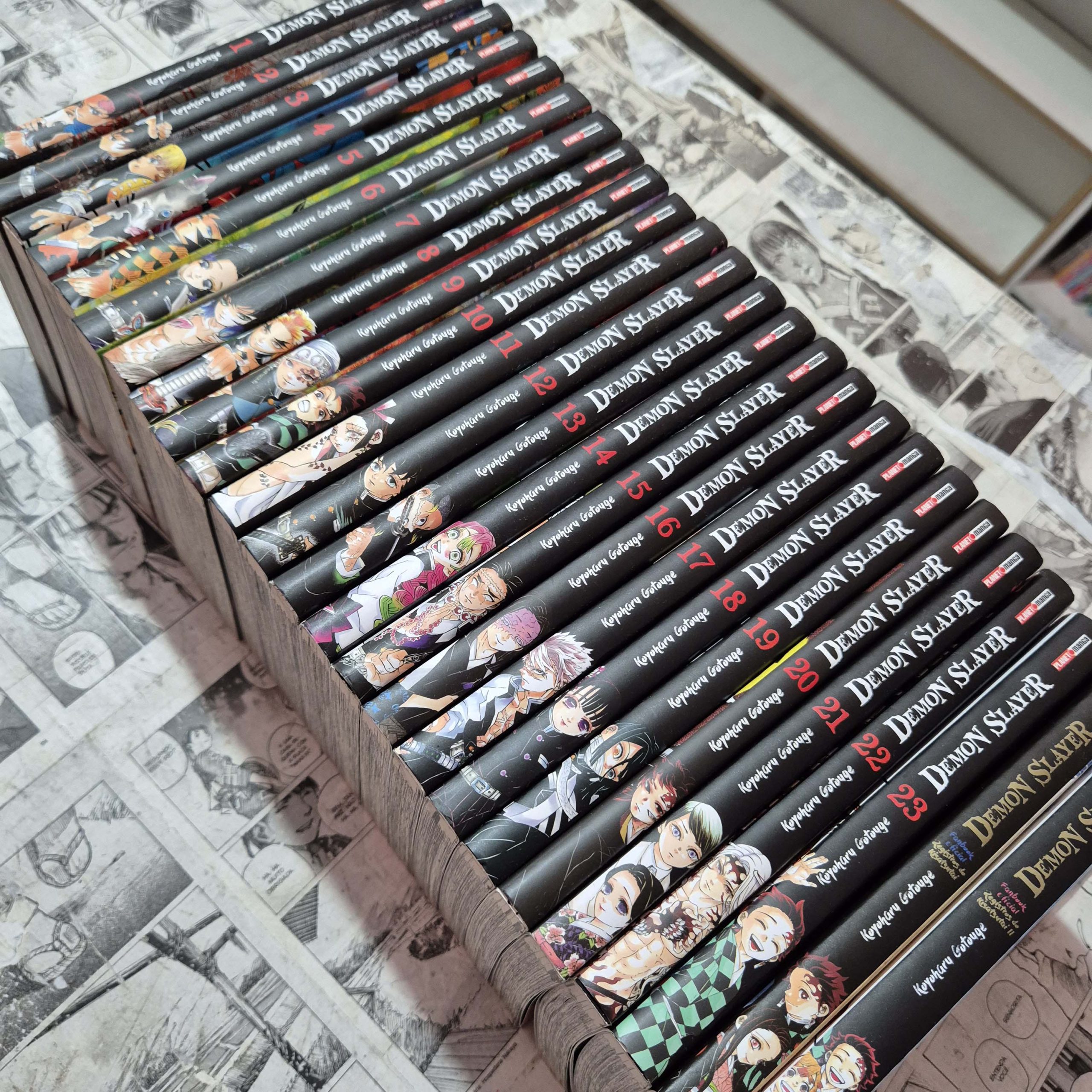 Demon Slayer - Completo + Databooks (Lote #360)