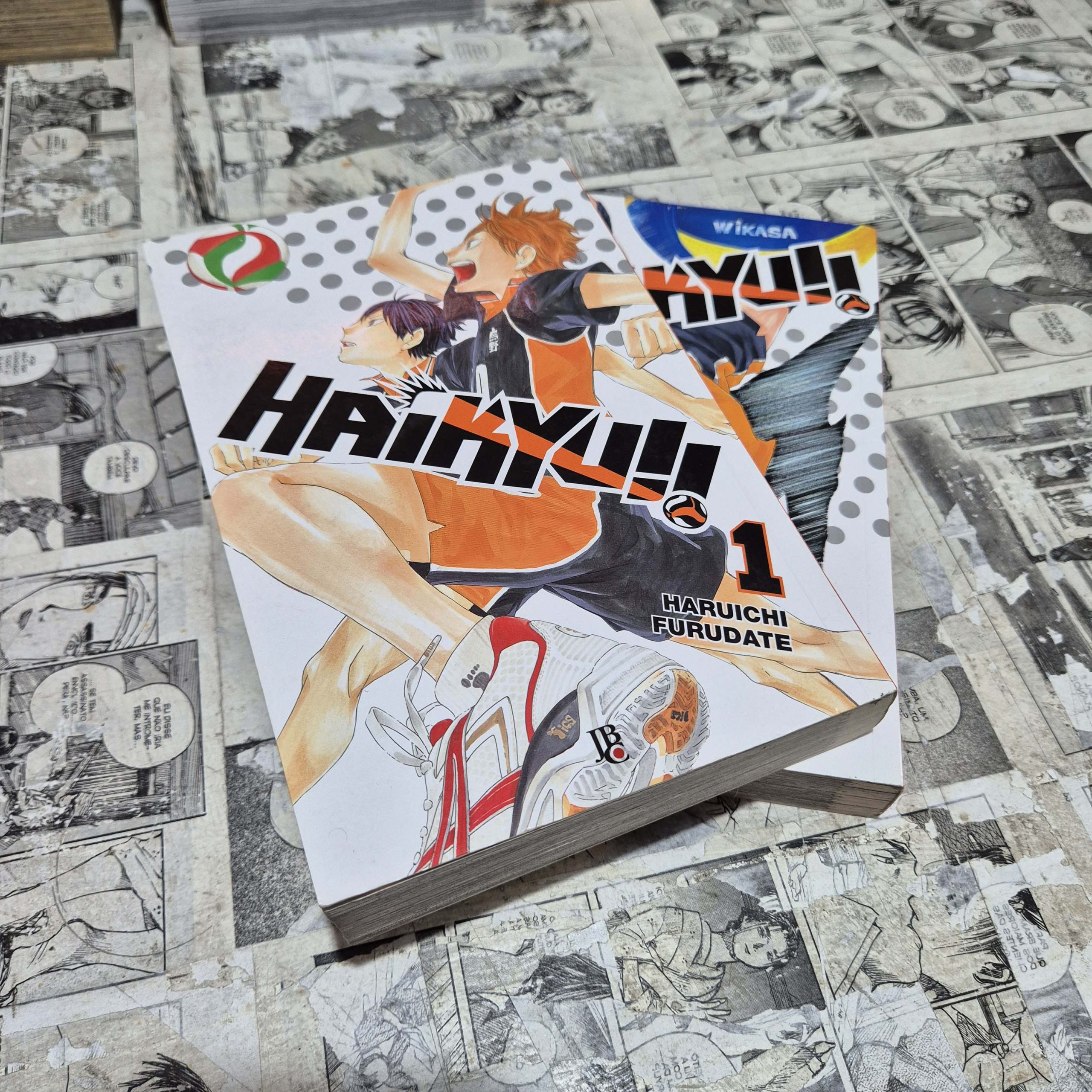 Haikyu!! - Vol.1 e 2 (Lote #360)