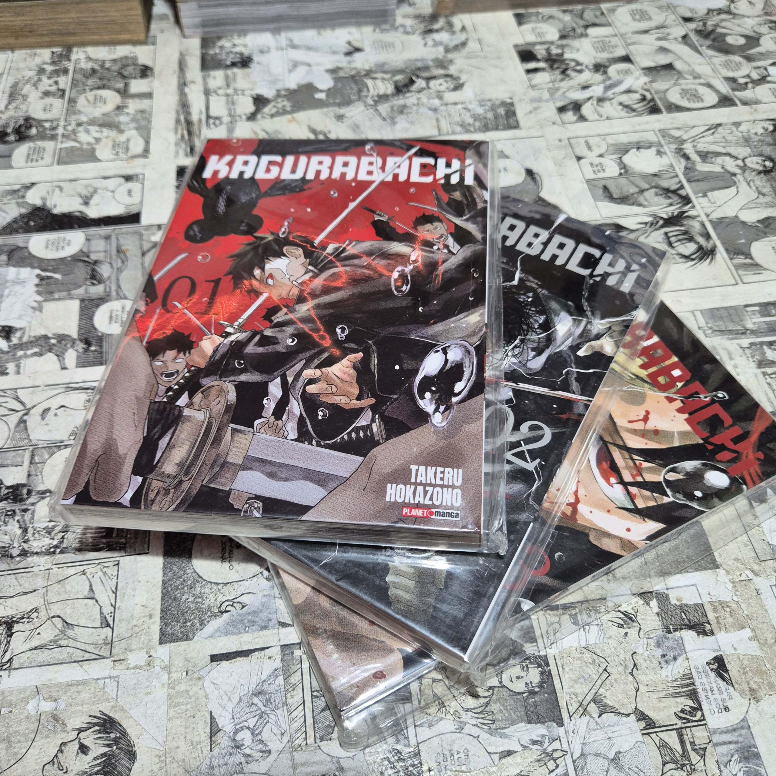 Kagurabachi - Vol.1 ao 3 (Lote #360)