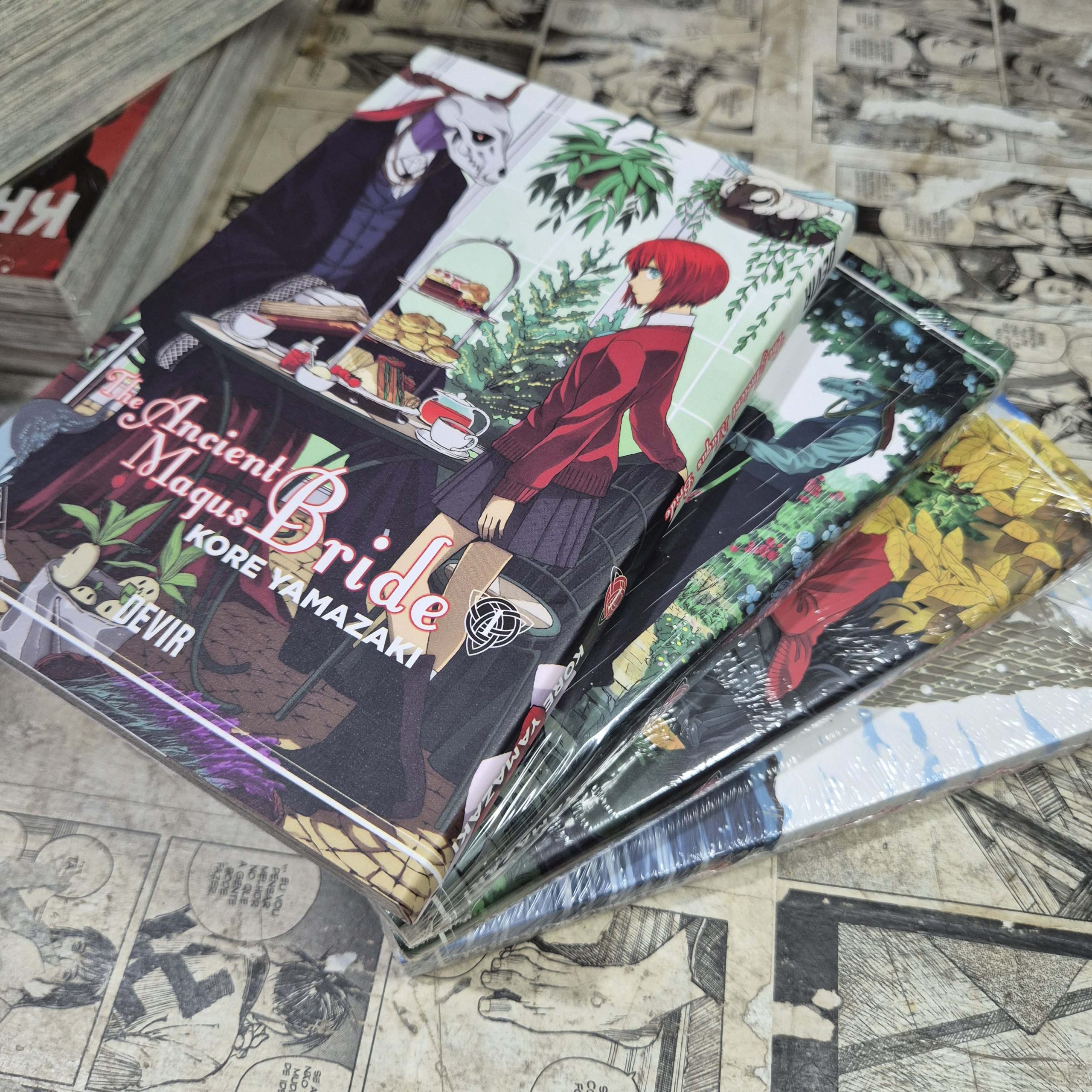 The Anciente Magus Bride - Vol.1 ao 4 (Lote #360)