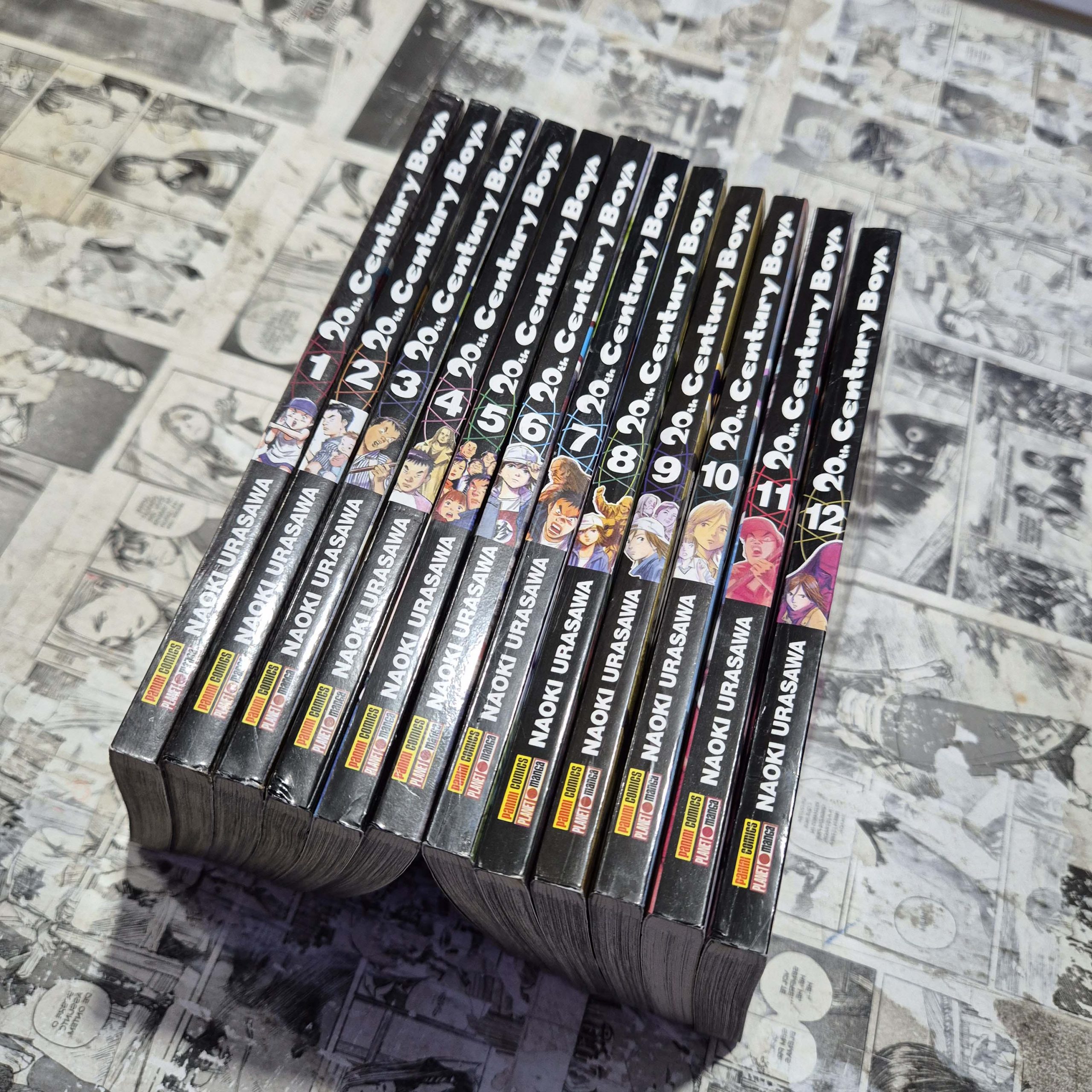 20th Century Boys - Vol.1 ao 12 (Lote #361)