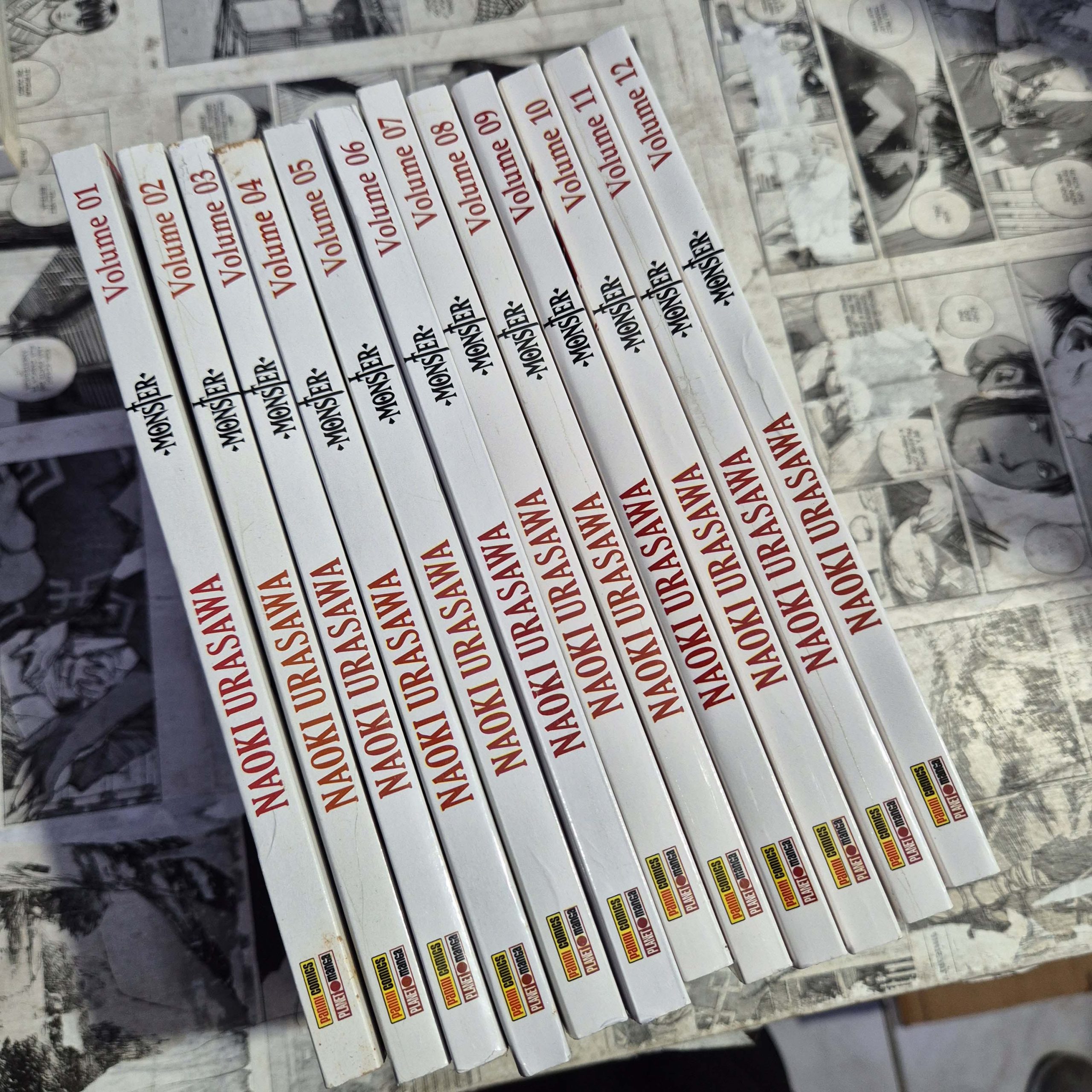 Monster - Panini - Vol.1 ao 12 (Lote #361)