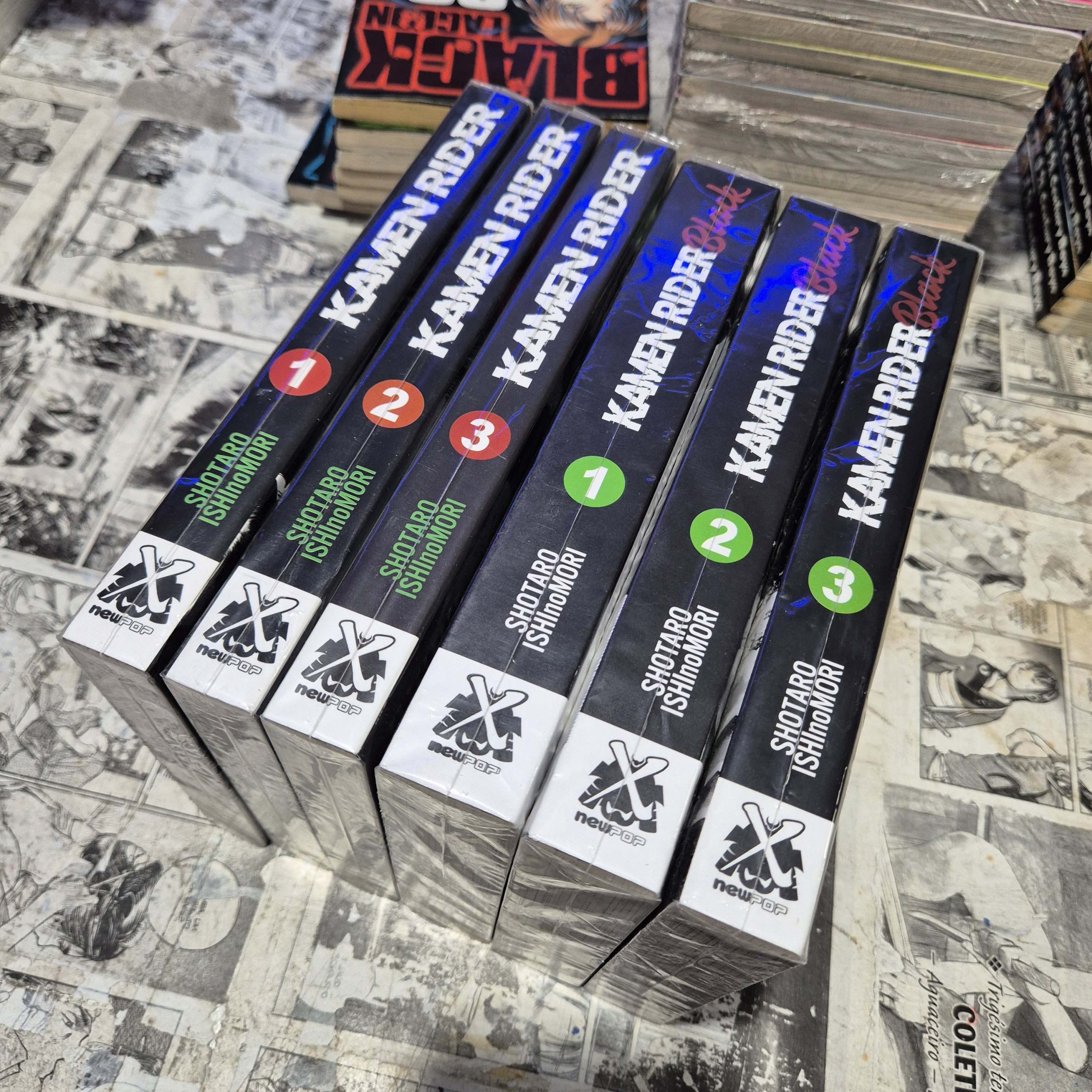 Kamen Rider e Kamen Rider Black - Completos (Lote #361)