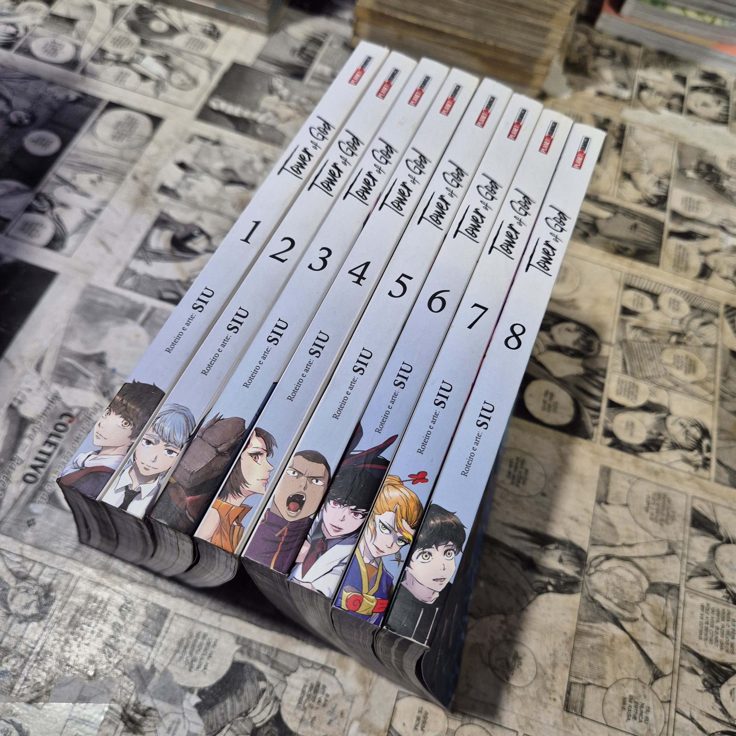 Tower of God - Vol.1 ao 8 (Lote #361)