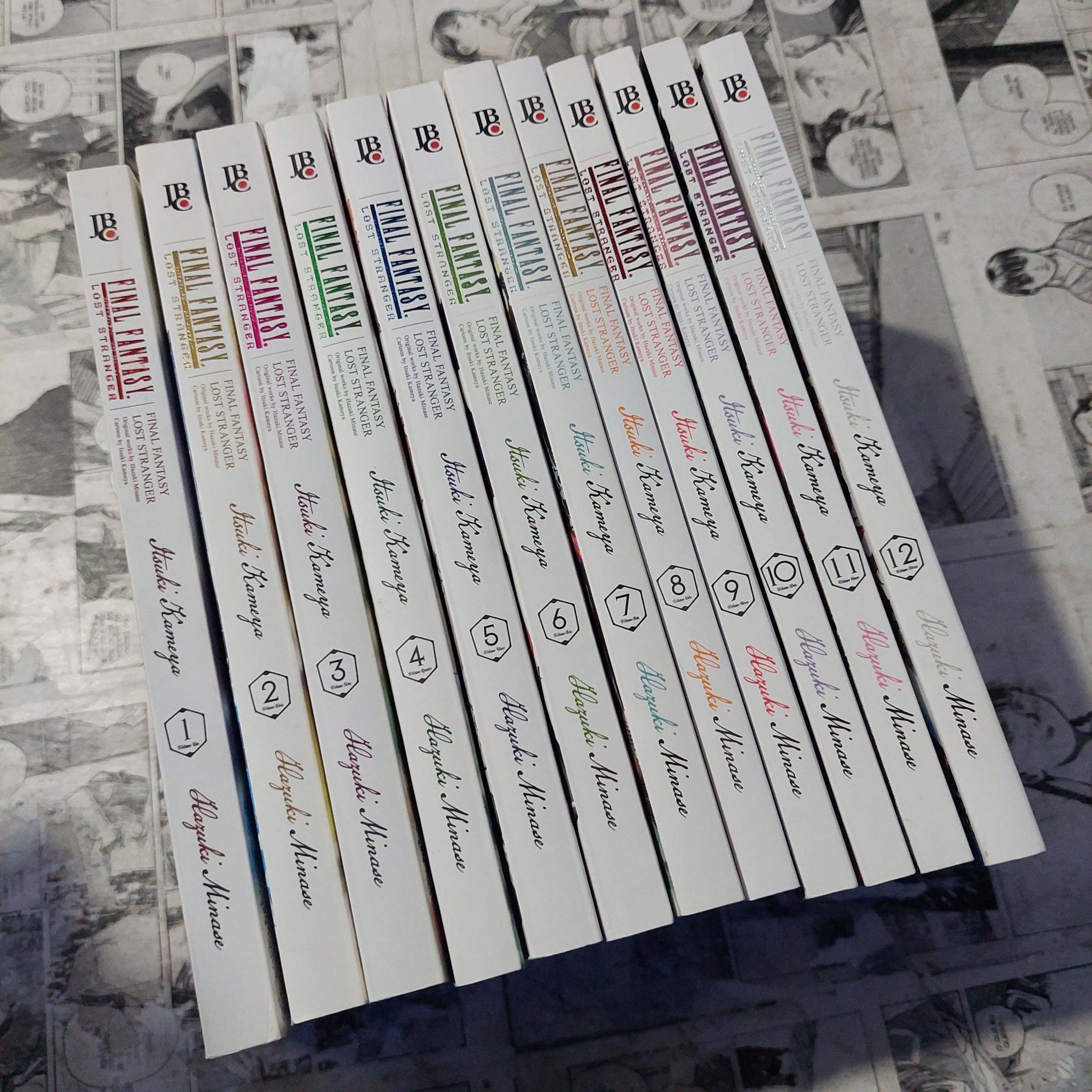Final Fantasy Lost Stranger - Vol.1 ao 12 (Lote #362)