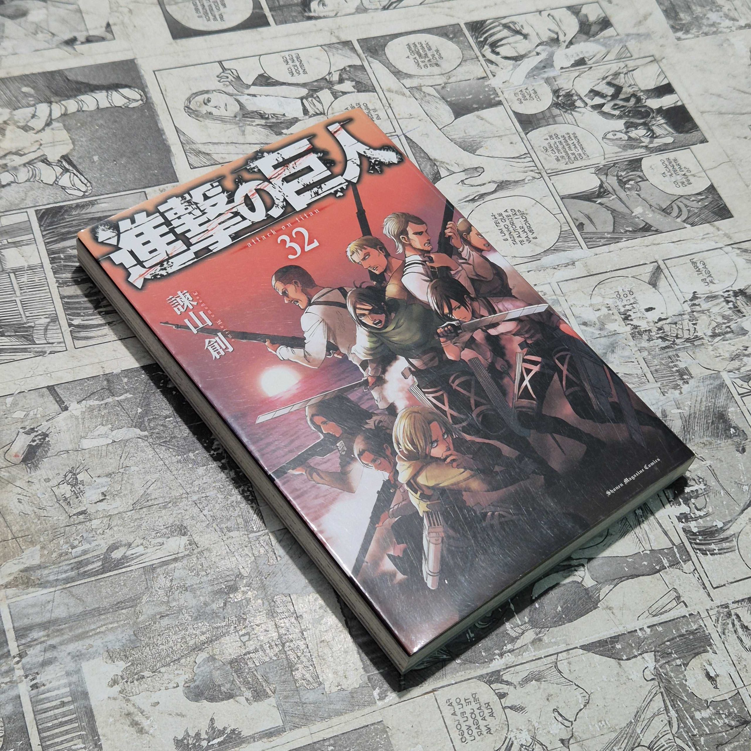 Ataque dos Titãs em JPN - Vol.32 (Festival de Importados #31)
