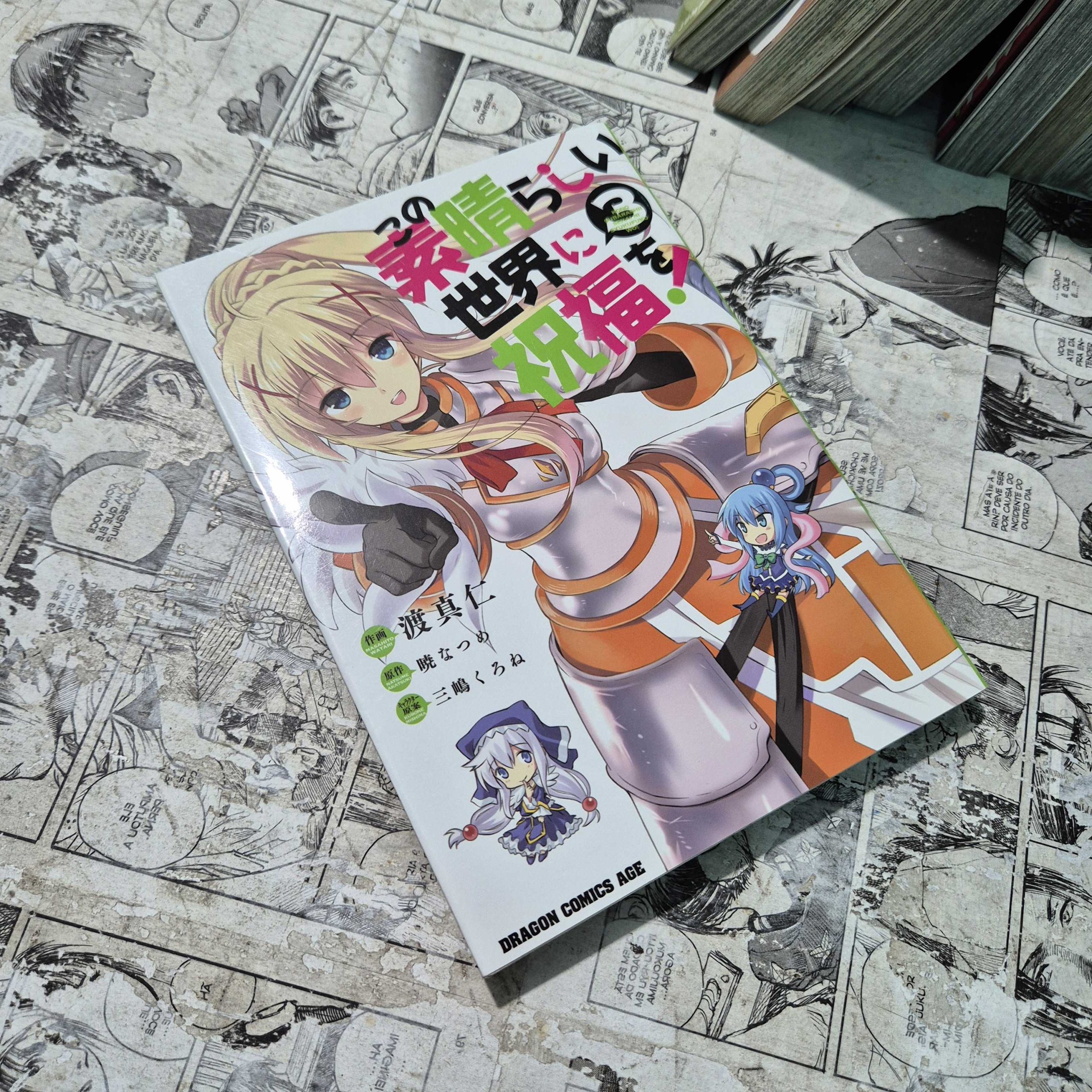 Konosuba em JPN - Vol.3 (Festival de Importados #31)